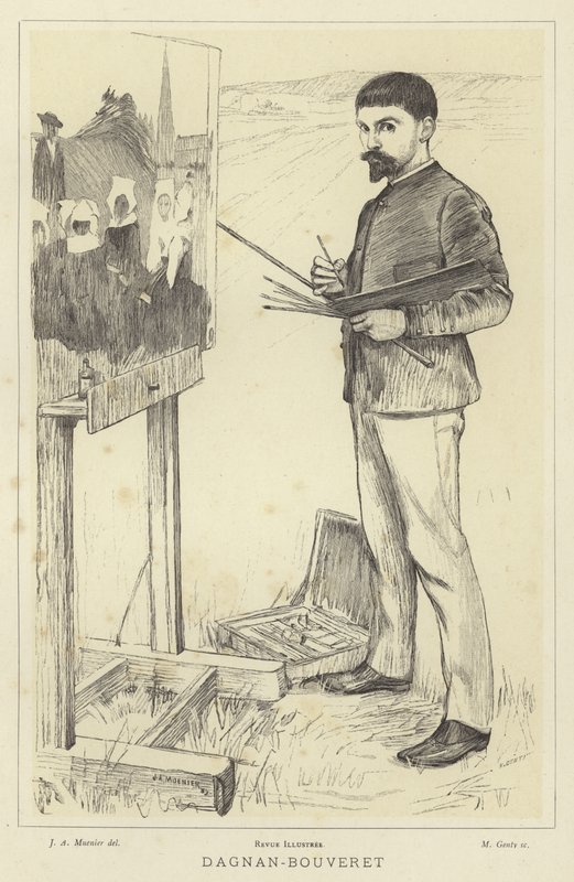 Pascal Dagnan-Bouveret francia művész alkotó: French School