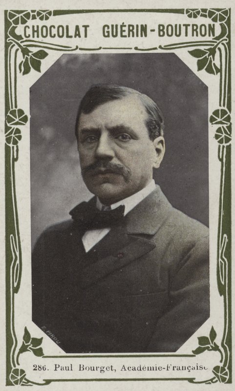 Paul Bourget, Academie-Francaise (színes fotó) alkotó: French School