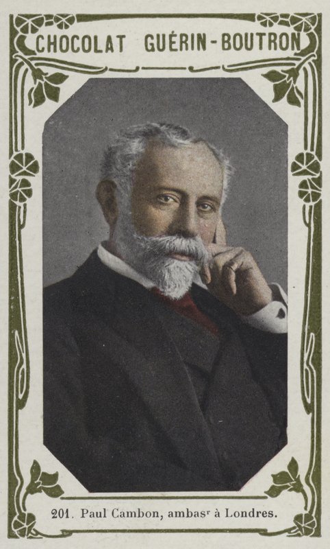 Paul Cambon, londoni nagykövet (színes fotó) alkotó: French School