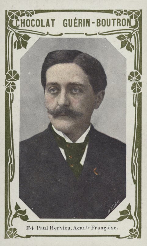 Paul Hervieu, Francia Akadémia (színes fotó) alkotó: French School