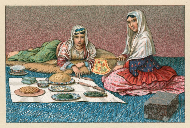 Persia jelmez alkotó: French School