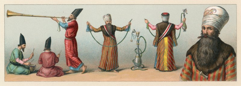 Persia jelmez alkotó: French School