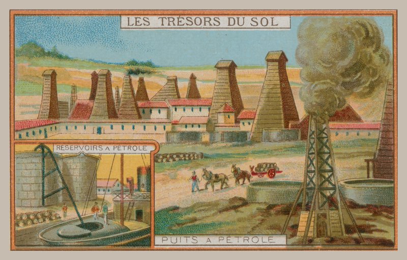 Kőolajipar alkotó: French School