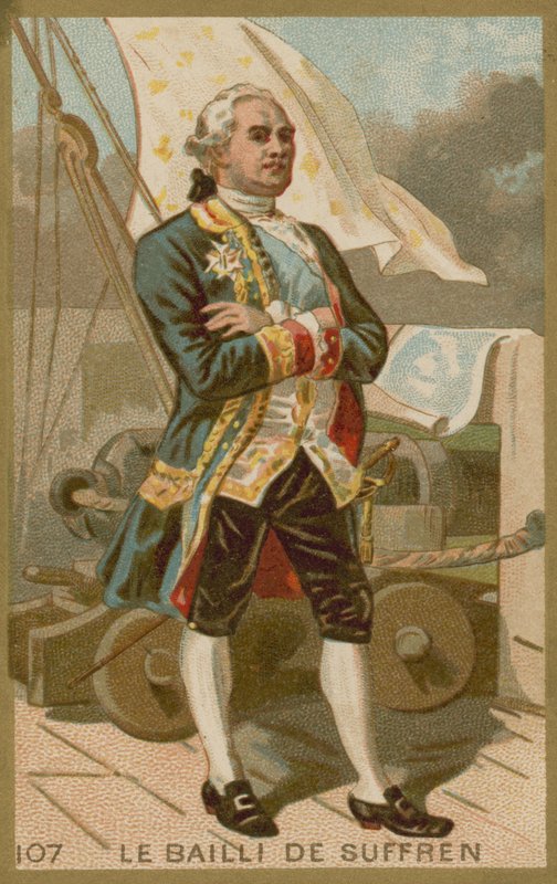 Pierre Andre de Suffren francia tengernagy alkotó: French School