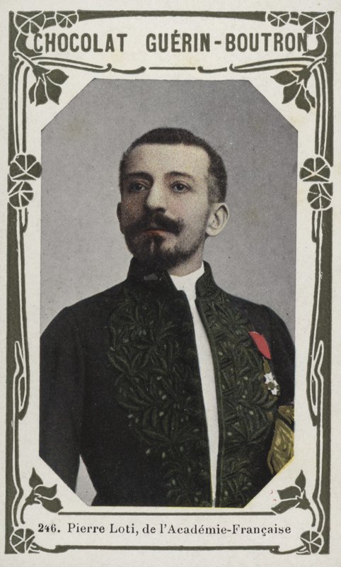 Pierre Loti, az Academie-Francaise (színes fotó) alkotó: French School