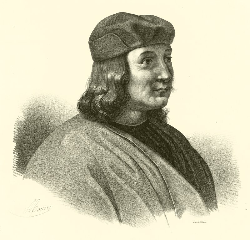 Pietro Perugino, született Pietro Vannucci, portré alkotó: French School