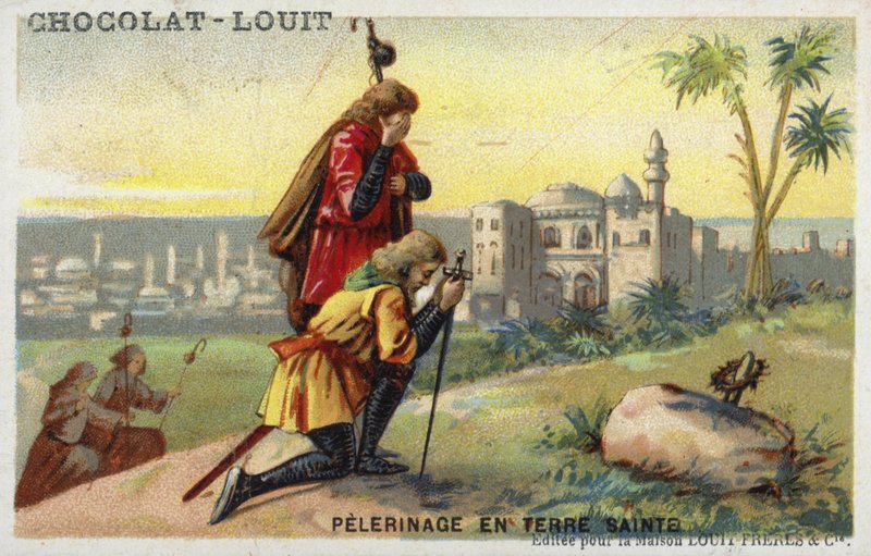 Zarándoklat a Szentföldre alkotó: French School