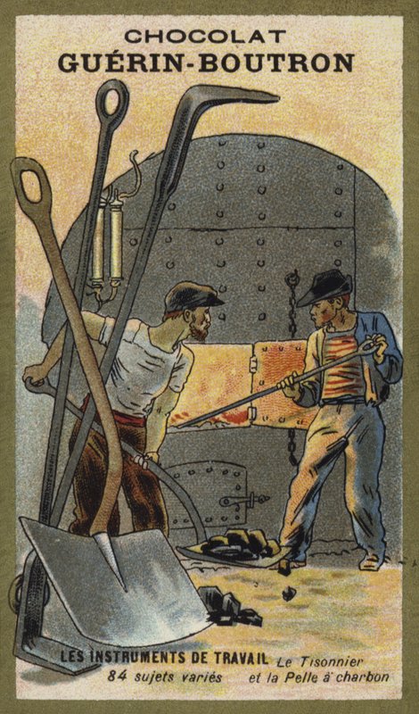 Póker és szénlapát alkotó: French School