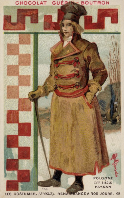 Lengyel paraszt, 17. század alkotó: French School