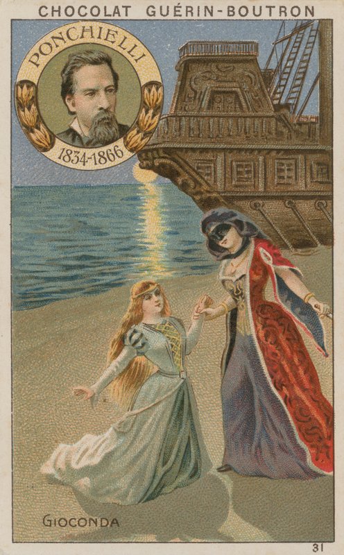Ponchielli, Gioconda alkotó: French School