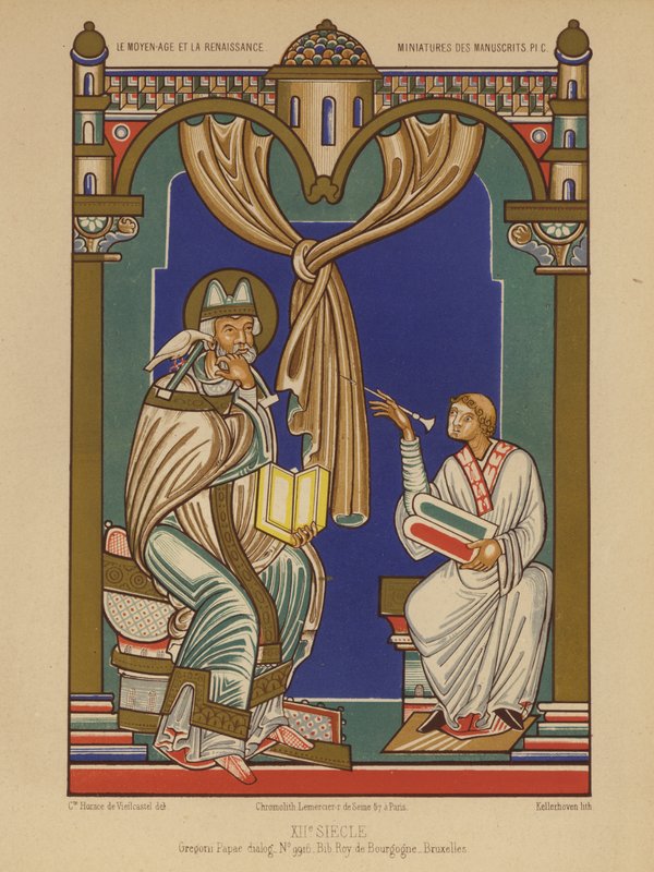 Gergely pápa (chromolitho) alkotó: French School