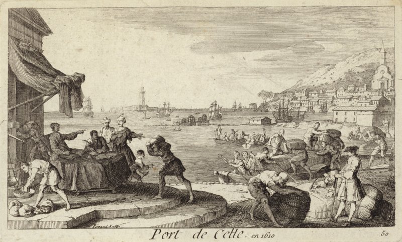 Sete kikötője, Franciaország alkotó: French School