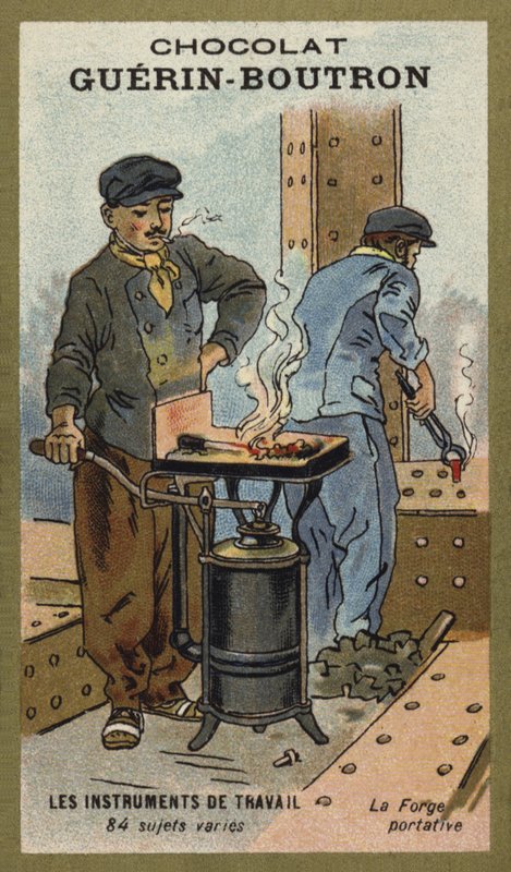 hordozható kovácsműhely alkotó: French School