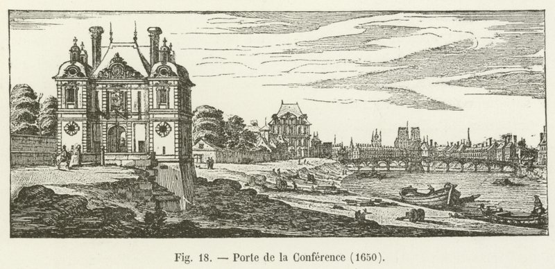 Konferencia kapuja, 1650 alkotó: French School