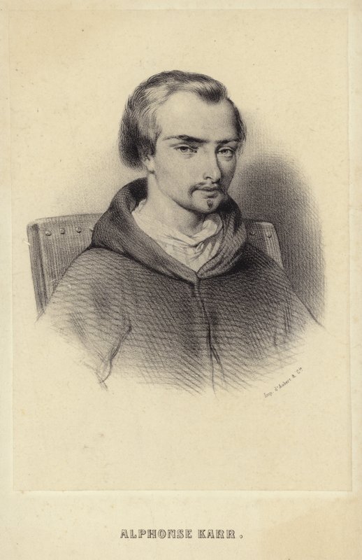 Alphonse Karr portréja alkotó: French School
