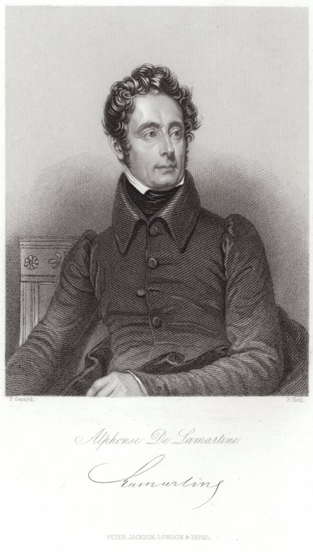 Alphonse de Lamartine portréja alkotó: French School