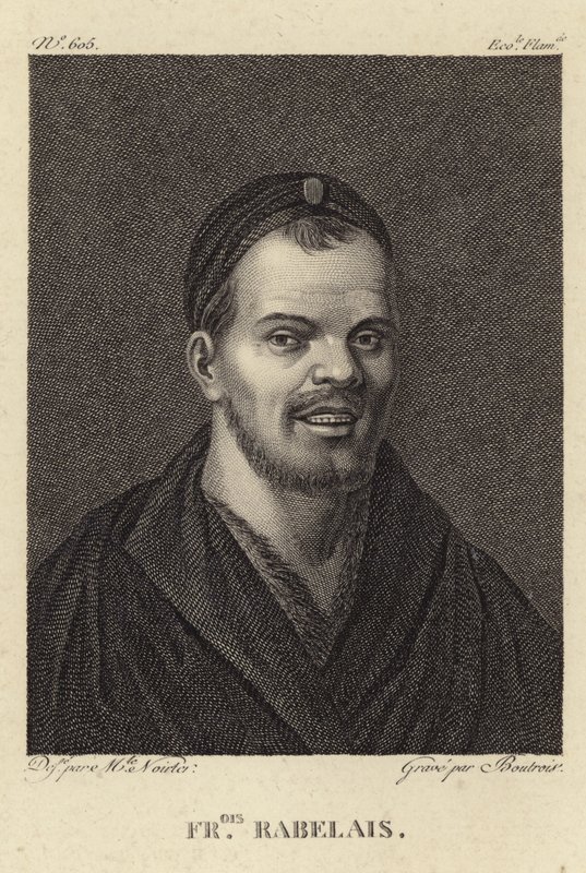 Francois Rabelais portréja alkotó: French School