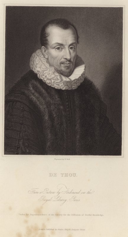 Jacques Auguste de Thou portréja alkotó: French School