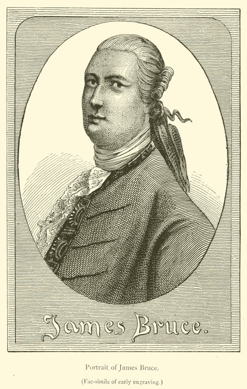 James Bruce portréja (metszet) alkotó: French School
