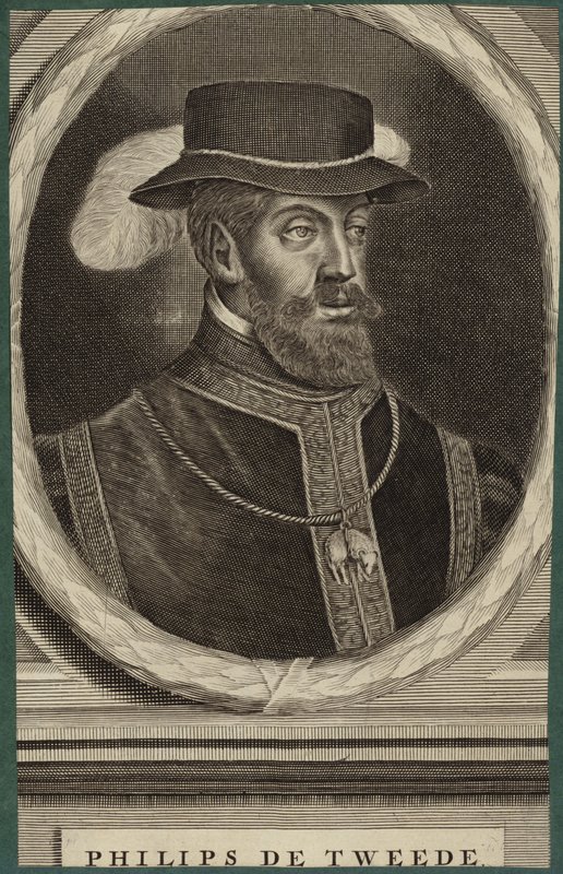 Fülöp spanyol király portréja alkotó: French School