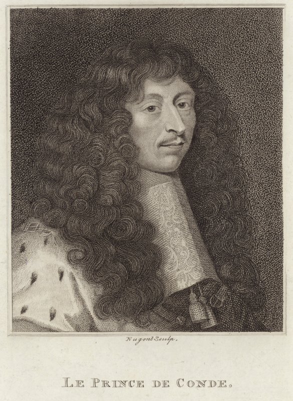 Louis de Bourbon, Condé hercegének portréja alkotó: French School
