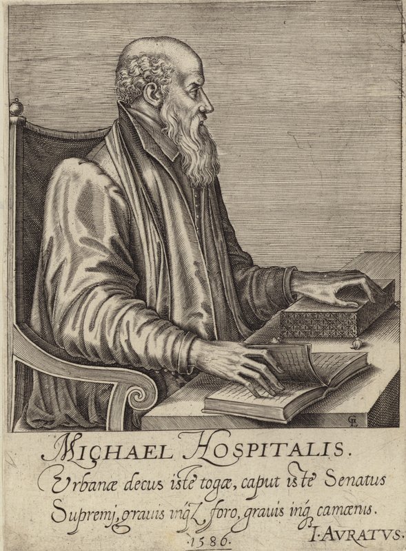 Michel de lHopital portréja alkotó: French School