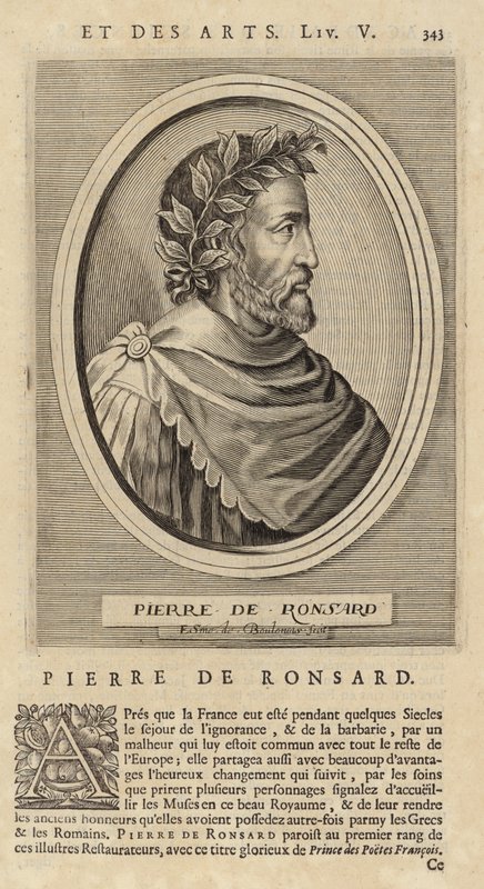Pierre de Ronsard portréja alkotó: French School