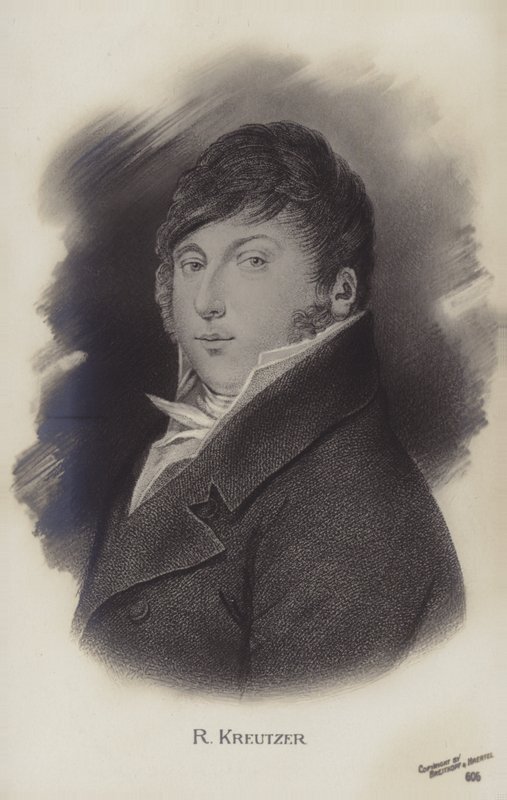 Rodolphe Kreutzer portréja alkotó: French School