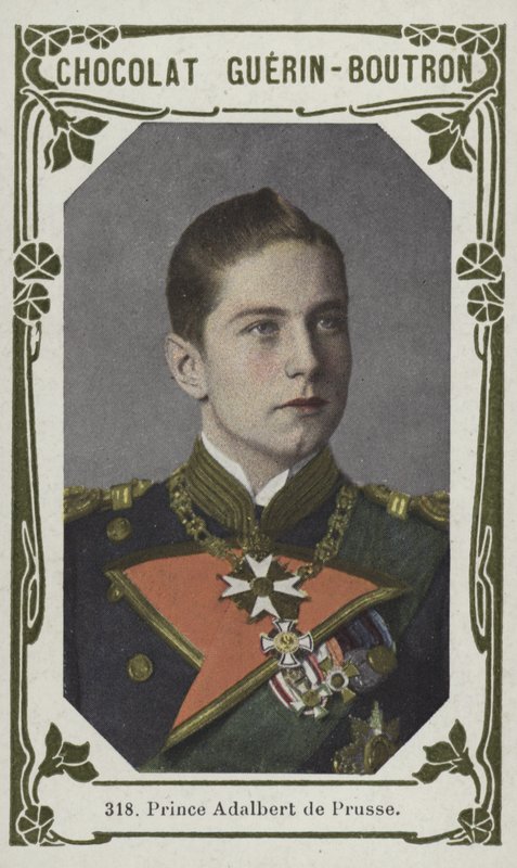 Adalbert de Prusse herceg (színes fotó) alkotó: French School