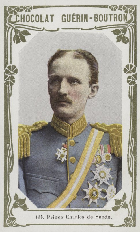 Charles de Suede herceg (színes fotó) alkotó: French School