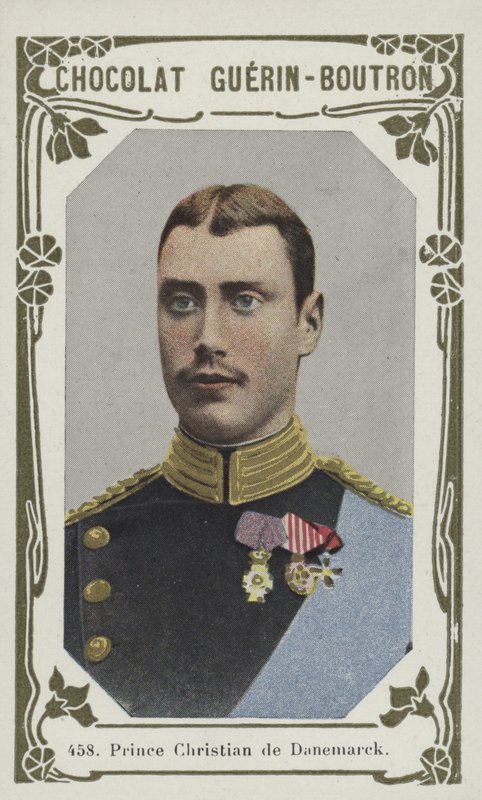 Christian de Danemark herceg (színes fotó) alkotó: French School