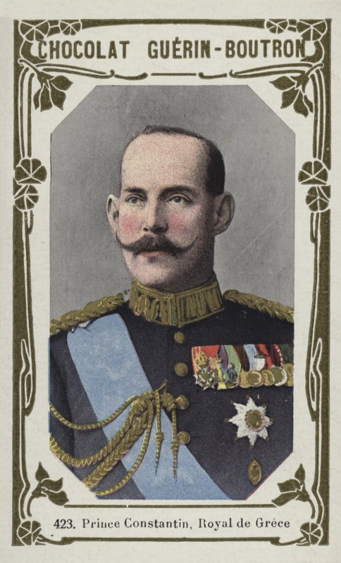 Konstantin herceg, görög királyi (színes fotó) alkotó: French School