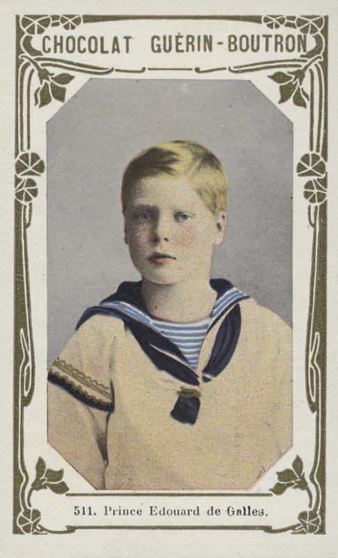 Edward walesi herceg (színes fotó) alkotó: French School