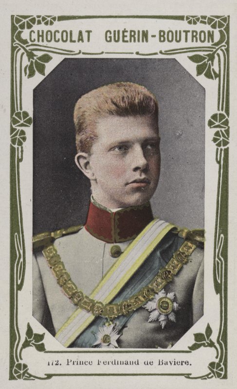 Ferdinand de Baviere herceg (színes fotó) alkotó: French School