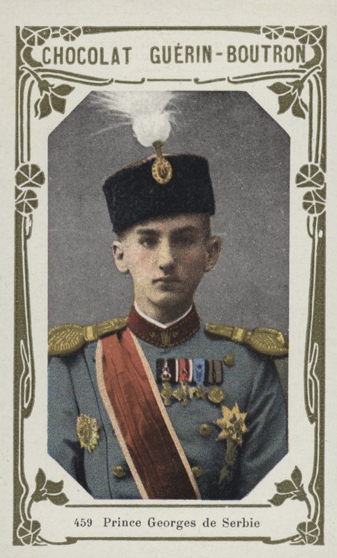 György szerb herceg (színes fotó) alkotó: French School