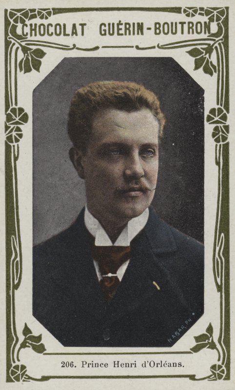 Henri dOrleans herceg (színes fotó) alkotó: French School