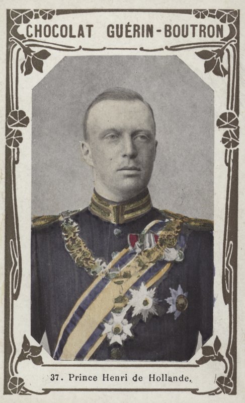 Henrik holland herceg (színes fotó) alkotó: French School