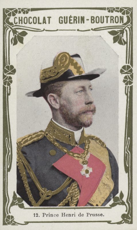 Henrik porosz herceg (színes fotó) alkotó: French School