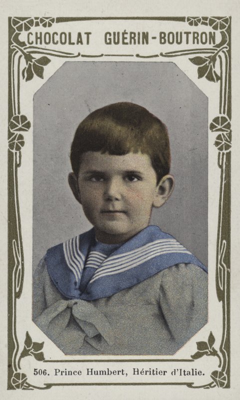 Humbert herceg, Heritier dItalie (színes fotó) alkotó: French School
