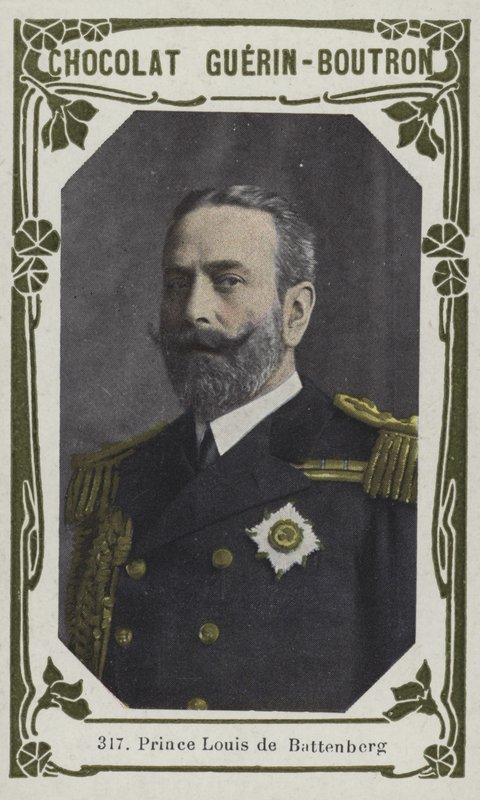 Louis de Battenberg herceg (színes fotó) alkotó: French School