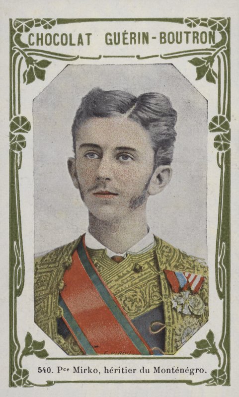 Mirko herceg, montenegrói örökség (színes fotó) alkotó: French School