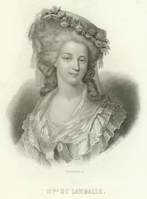Maria Luisa savoyai hercegnő alkotó: French School