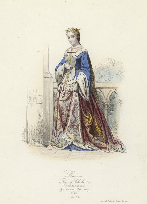 Károly francia uralkodásának hercegnője alkotó: French School
