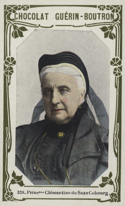 Princesse Clementine de Saxe Cobourg (színes fotó) alkotó: French School
