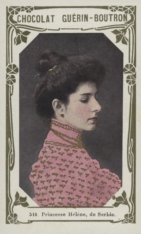 Helene szerb hercegnő (színes fotó) alkotó: French School