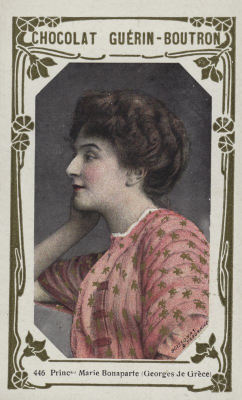 Marie Bonaparte hercegnő, Görög György (színes fotó) alkotó: French School