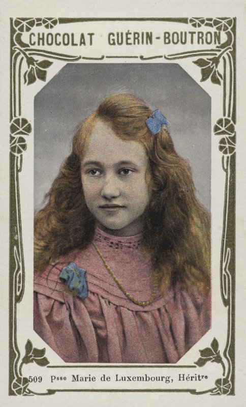 Marie luxemburgi hercegnő, örökösnő (színes fotó) alkotó: French School