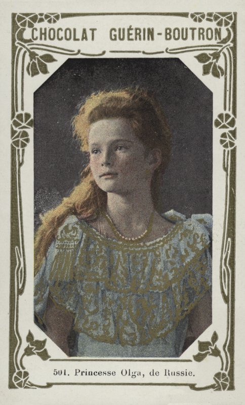 Olga orosz hercegnő (színes fotó) alkotó: French School
