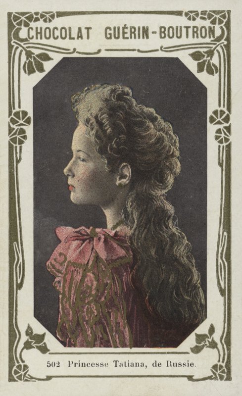 Tatiana orosz hercegnő (színes fotó) alkotó: French School