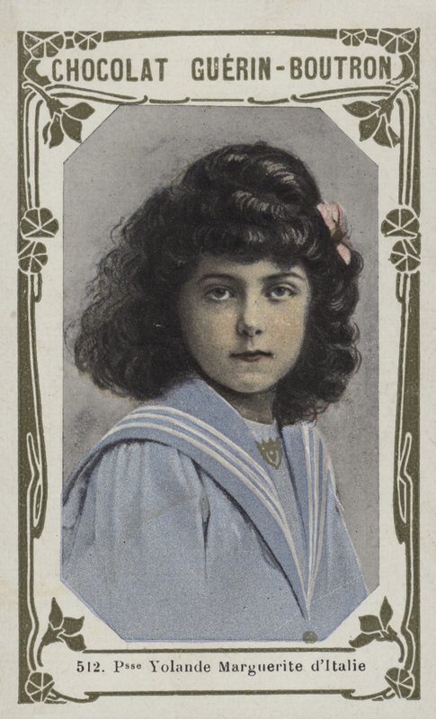 Yolande Marguerite olasz hercegnő (színes fotó) alkotó: French School